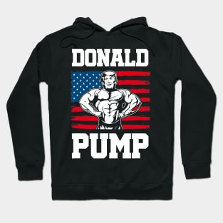 Donald Trump Pump Gym Fitness Workout exercice Hoodie